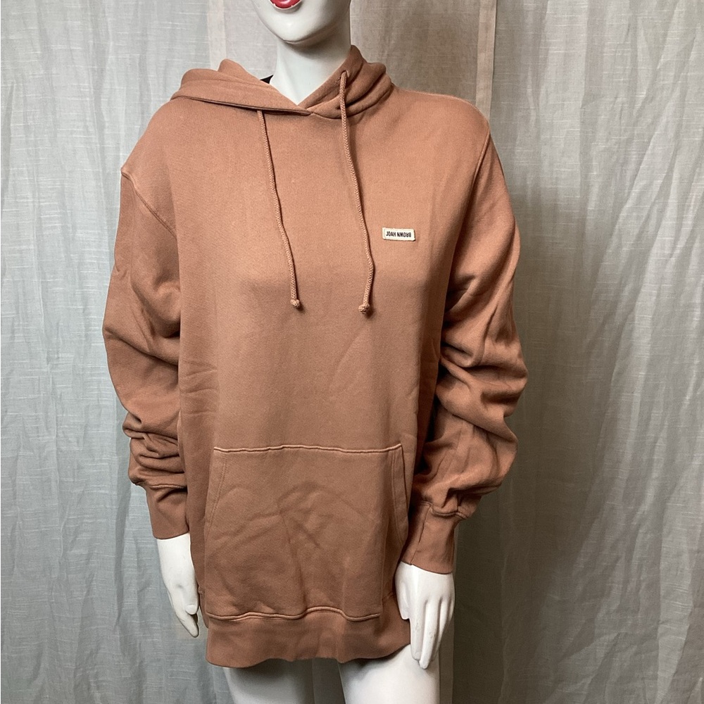 NWT Joah Brown Terracotta Empire Pull-over hoodie; Size: S/M